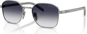 Prada PR C50S 5Av 90S - Heren - Zonnebrillen - Grijs - 53 MM - Accessoires