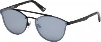Web Eyewear Womens WE0189-02C WE0189 59 02C Sunglasses - Black - One Size