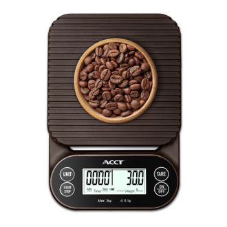 OEM Balanza Para Caf&eacute; Con Temporizador - Balanza Barista De 3 Kg/0,1 G Para Espresso, Vertido Y Uso En La Cocina, 4 Unidades, Balanza De Alta Precisi&oacute;n Co