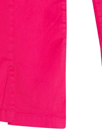 DKNY Wide-Leg Cotton Trousers - Pink