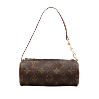 Louis Vuitton Pre-owned Womens Monogram Papillon Pochette - Brown Textile - One Size
