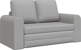 vidaXL Sof&aacute; Cama Gris Nube 148 X 71 X 83 Cm Tela Vidaxl