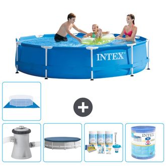 Intex Piscina Con Estructura Redonda - 305x76 Cm - 8-piezas S31627