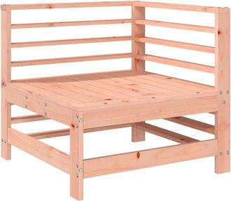 vidaXL Sof&aacute; De Esquina De Jard&iacute;n Madera Maciza Douglas Vidaxl