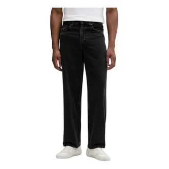 Levi's Heren, Jeans, Zwart, Maat: W32 L34 Katoen