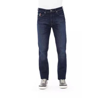 Baldinini Blauwe Katoenen Jeans Denim