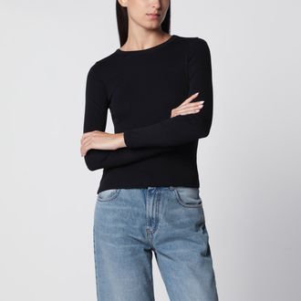 Flore Flore Black Max Organic Cotton Long-Sleeve T-Shirt