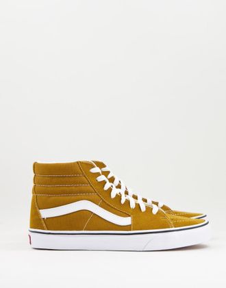 Vans Sk8-Hi - Sneakers marrone dorato