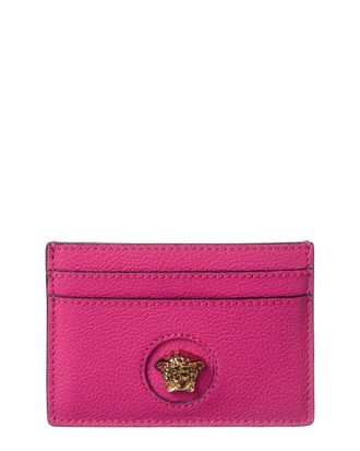 Versace Medusa Leather Card Holder