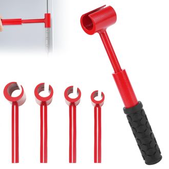 OEM Herramienta De Ajuste De Bisagras De Puerta 4 En 1, Llave De Ajuste Para Pernos Redondos De Varios Tama&ntilde;os, Tama&ntilde;o Est&aacute;ndar De 1,3 A 2,5 Cm, Llave De 