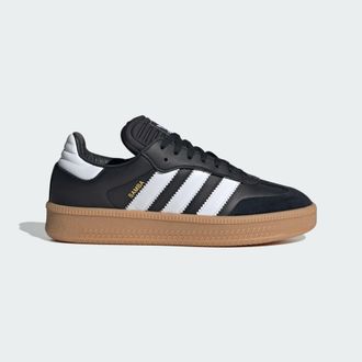 adidas Originals ADIDAS Originals Unisex Samba XLG Shoes - Black Leather - Size UK 11.5