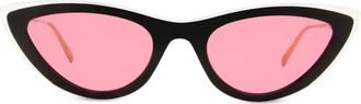 MCM cat-eye sunglasses - women - Metal/Plastic - One Size - Black