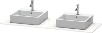 Duravit Duravit - Consola Xsquare 063h, 1600x 550 Mm, 2 Recortes