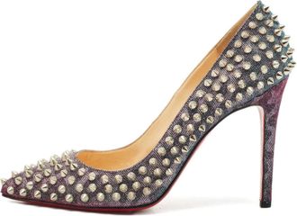 Christian Louboutin Pumps Pigalle Follies Spikes - Rosa