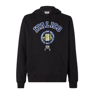 GCDS Hombre, Sudaderas, Negro, Talla: XL