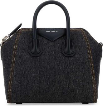 Givenchy Denim Mini Antigona Handbag