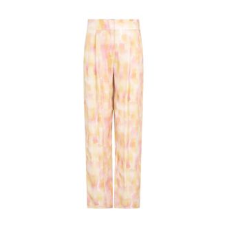Emporio Armani Wide Broeken - Dames - Wijde Broeken - Veelkleurig - 3XL - Broeken