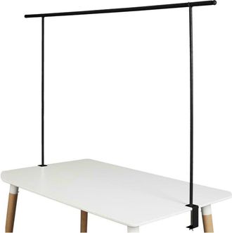 OEM Riel Para Decoraci&oacute;n De Mesa Bro, Metal Negro, Ajustable