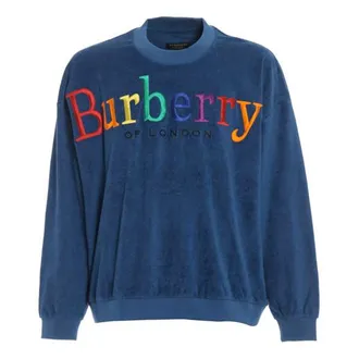 Burberry terrycloth sweatshirt Blue 4549332