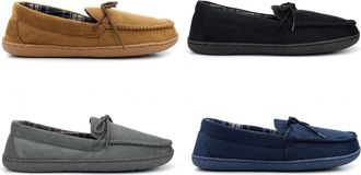 Generic Mens Slip On Slippers Size 8 Mens Comfort Slippers Size 11 Slip On Slipper Lightweight Slipper Moccasins Moccasin Lightweight Comfort Sizes 7-12 Navy/