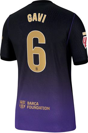 Nike Gavi Barcelona 2026/27 Match Away Kobe Nike Mens Aero-FIT Soccer Jersey in Purple | NN204432683-FCB