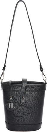 Anna Luchini Zwart Rundleer Tas