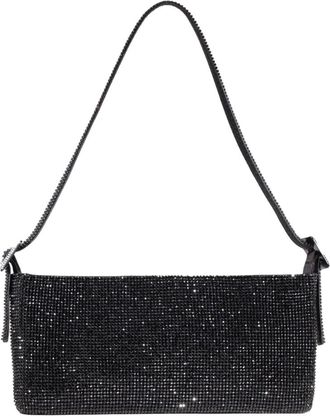 Benedetta Bruzziches Your Best Friend La Grande/L Bag - James Bond - Dames - Schoudertassen - Zwart - ONE Size - Satijn - Tassen