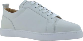 Christian Louboutin Mens Louis Junior Flat Sneakers White