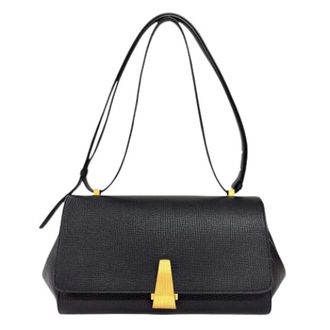 Bottega Veneta Pre-owned Vintage Schoudertas - Dames - Pre-owned - Zwart - Maat: ONE Size Leer