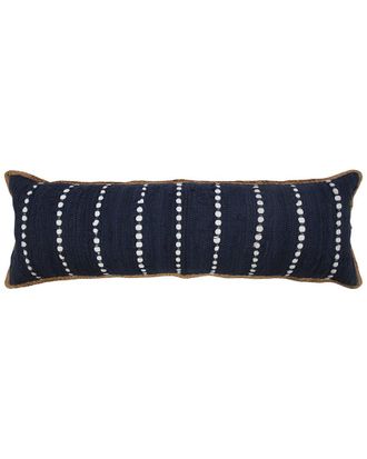 LR Home Rodha Striped Lumbar Throw Pillow