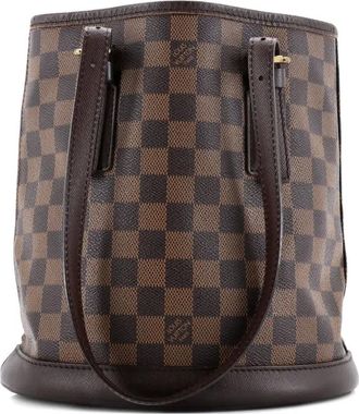 Louis Vuitton Marais Damier bucket bag - Bruin