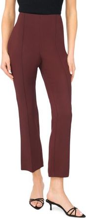 Ted Baker Louisa Pintuck Ankle Pants in Bitter Chocolate at Nordstrom, Size 12