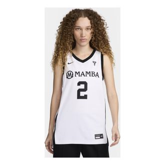 Nike Gigi Bryant Mambacita Basketball Jersey White Black HF7754-100