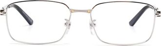 Cartier Occhiali rettangolari - Argento