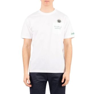 Saint Barth Austin T-Shirt - male - Saint Barth - T-Shirts - White - L - Tops