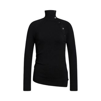 Dondup Dolcevita Bottoni - Knitwear - Mujer - Negro - M