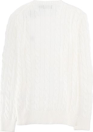 Polo Ralph Lauren Cable-Knit Cotton Sweater - White