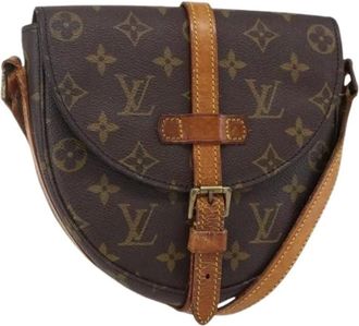 Louis Vuitton Pre-owned Cross Body Bags, female, Brown, Size: ONE SIZE Pre-owned Canvas Crossbody Bag