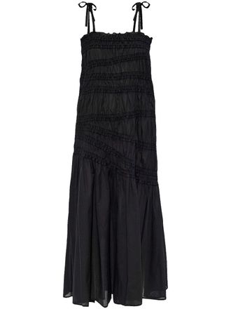 Tory Burch Tory Burch langes Baumwollkleid