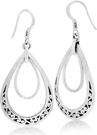 Lois Hill Silver Dangle Earrings