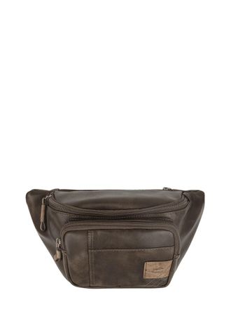 Camel Active Bauchtasche in Leder-Optik in Mittelbraun, Größe 1