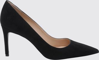 Stuart Weitzman D&eacute;collet&eacute; Power in camoscio