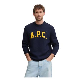 A.P.C. A.p.c., Uomo, Maglie, Blu, L, new