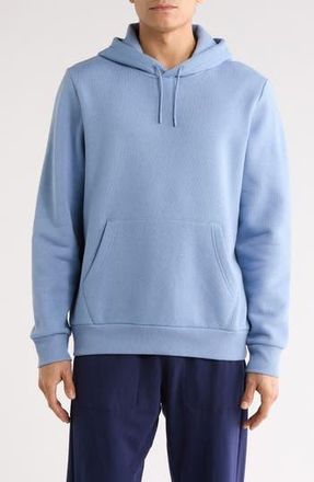 Zella Freeform Fleece Pullover Hoodie in Blue Dewdrop at Nordstrom Rack, Size Xx-Large
