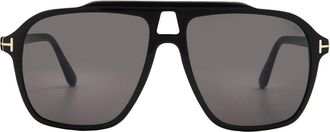 Tom Ford Autari Smoke Navigator Mens Sunglasses FT1209 01A 56