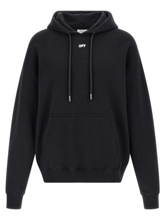 Off-white Black Cotton Mens Sweatshirt