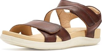 Samuel Hubbard Capri Sandals Womens Dress Sandals Cognac Leather : 8.5 B - Medium