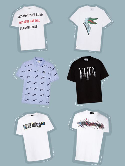 La tendance des t shirts graphiques pour hommes Stylight