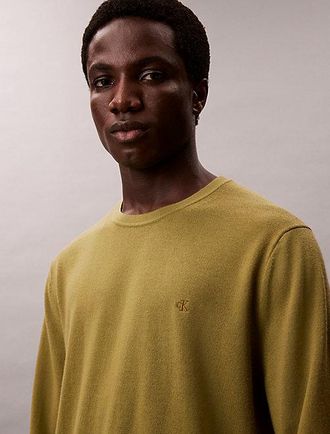 Calvin Klein Klassieke trui van merinowol