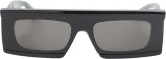 Alaia Black Rectangular Sunglasses